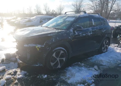 2016 Hyundai Tucson Limited from USA, damaged, VIN KM8J33A28GU074195